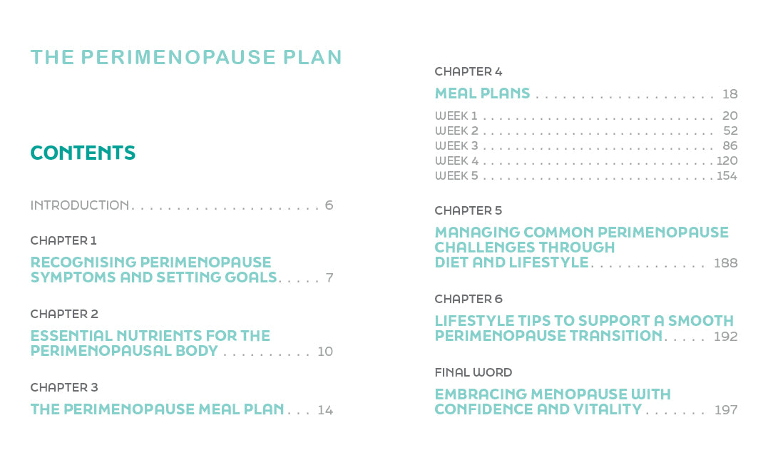 The Perimenopause Plan