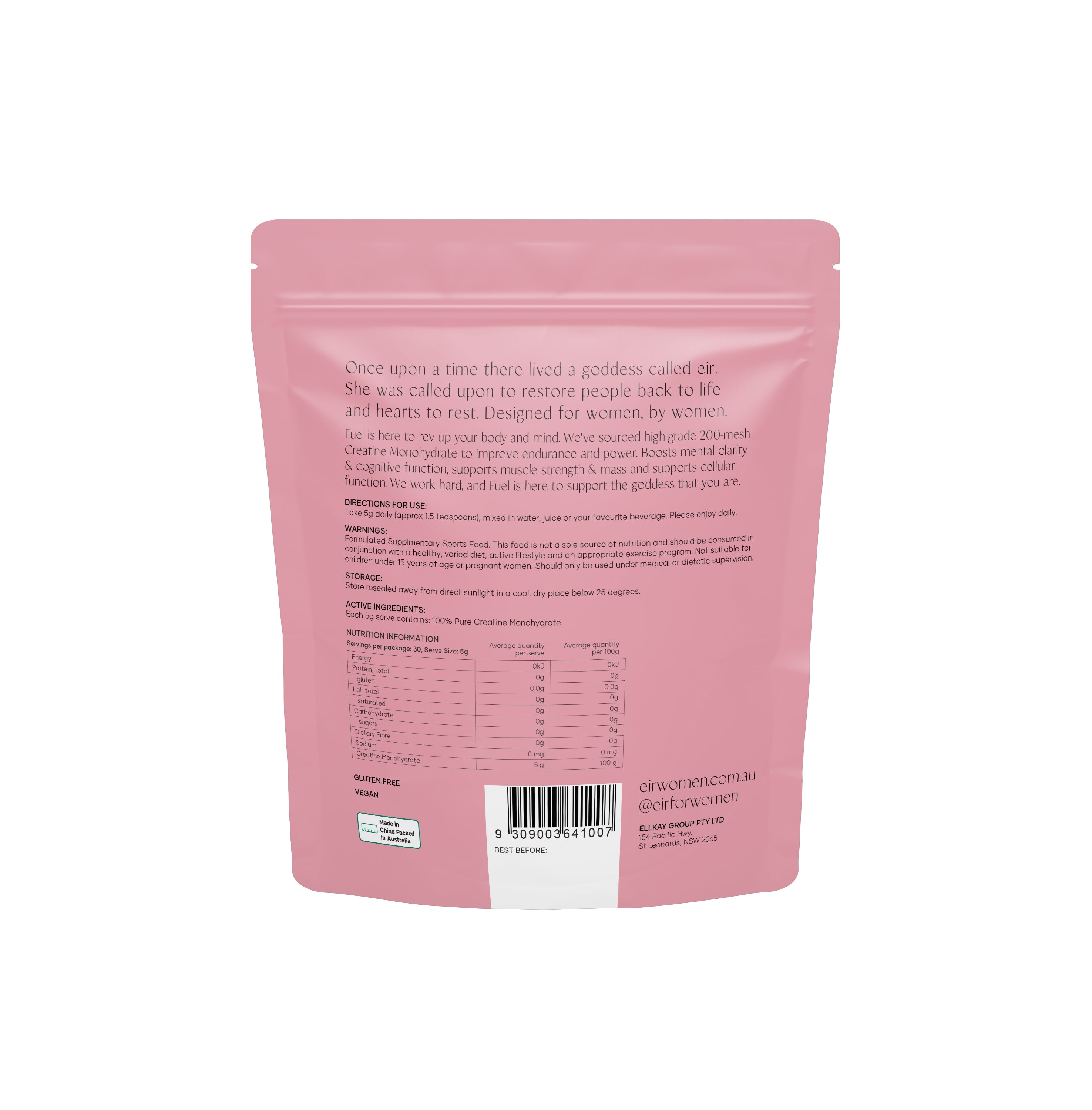 Fuel - 100% Pure Creatine Monohydrate - PRE SALE. Available 1st January.